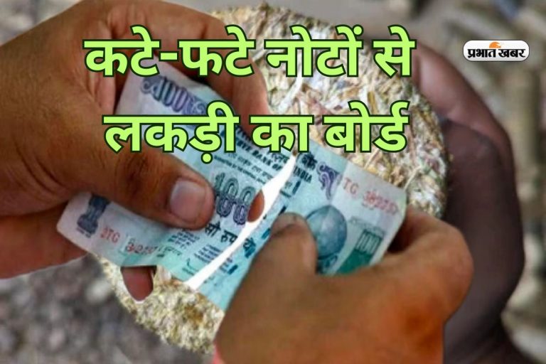 आरबीआई का गजब आइडिया, कटे-फटे नोटों से बनेगा लकड़ी का बोर्ड