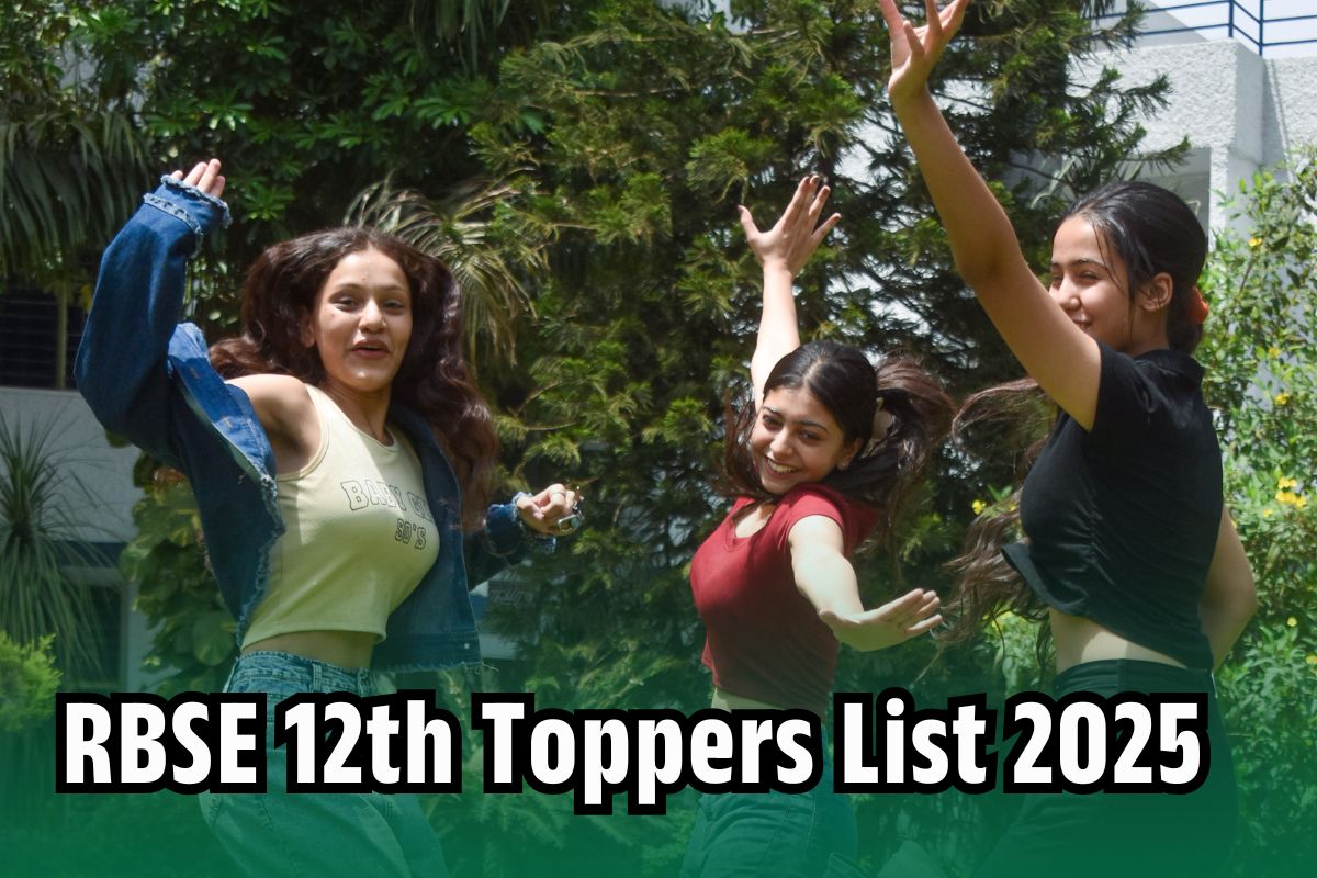 RBSE 12th Science Toppers List 2025