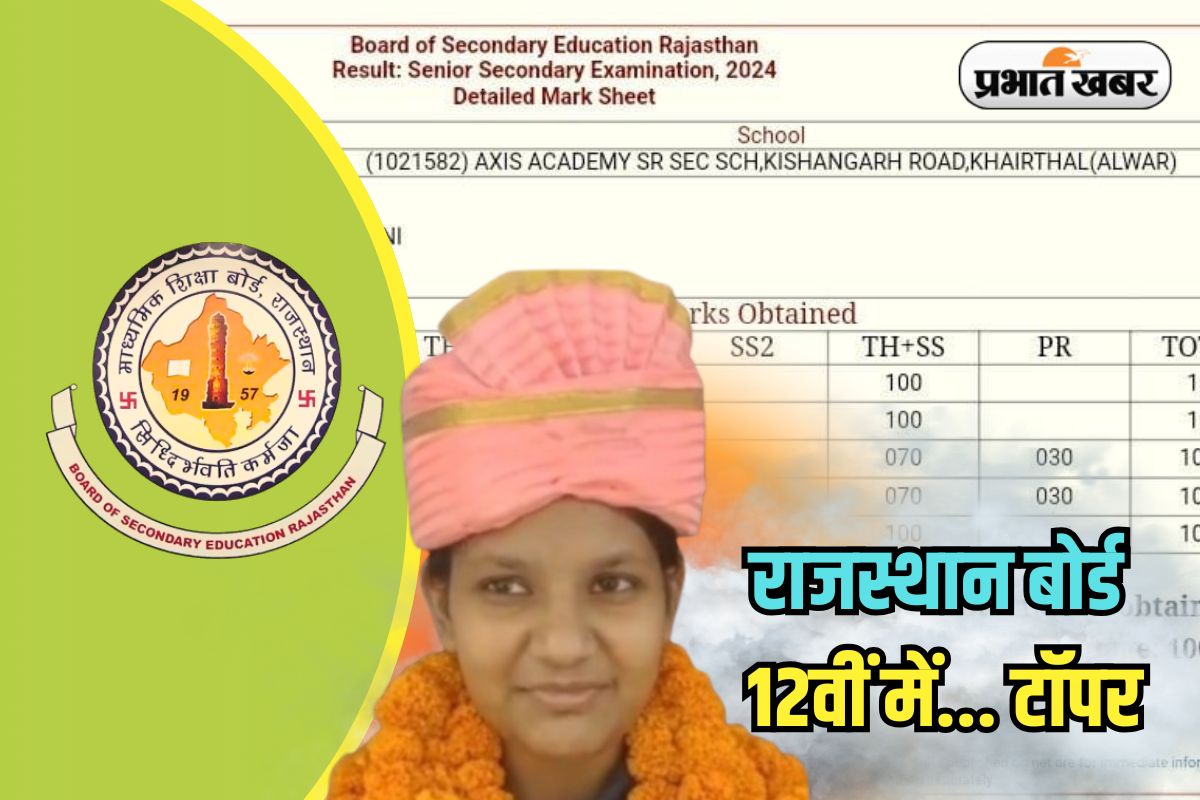 RBSE 12th Topper