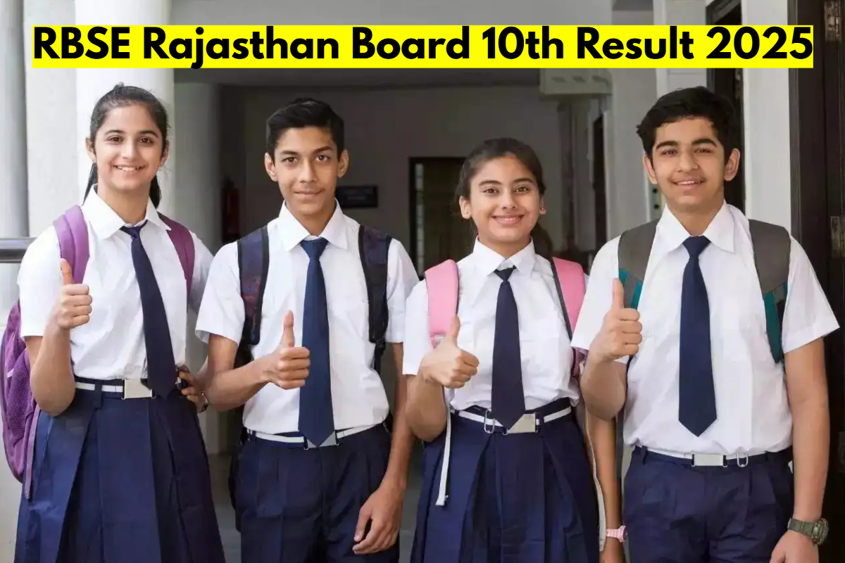 RBSE Rajasthan Board 10th Result 2025