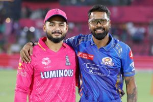 MI vs RR IPL 2025: Riyan Parag and hardik Pandya
