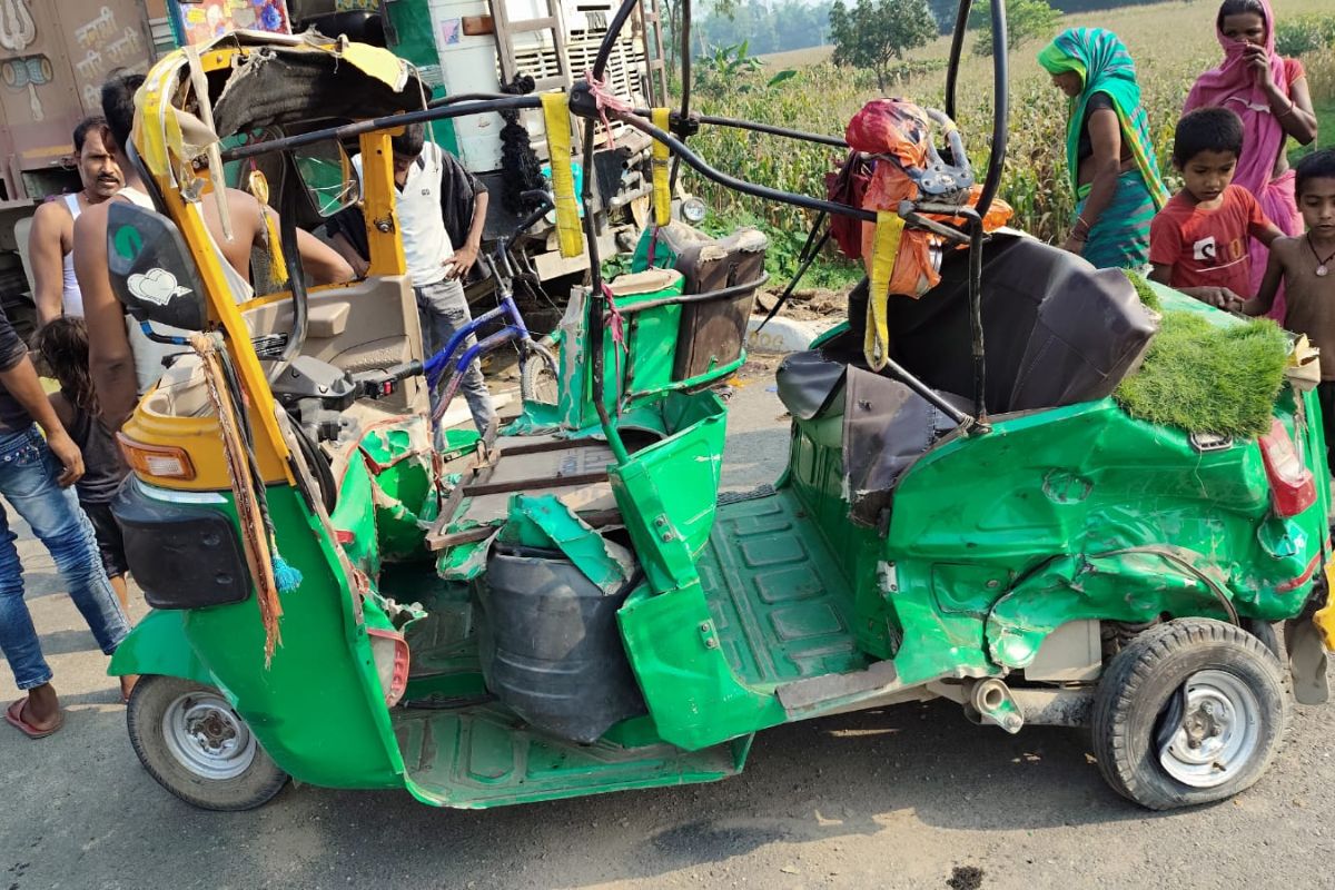Road Accident in Saharsa