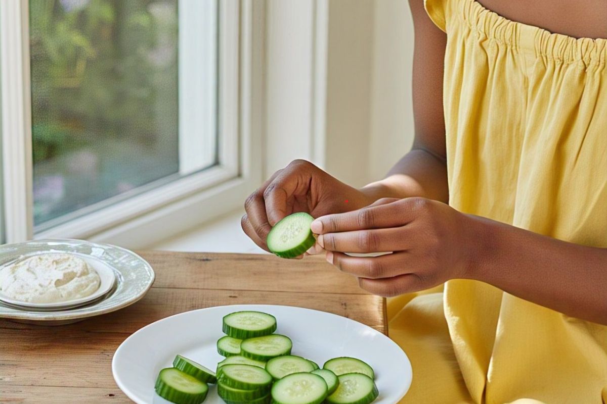Cucumber Eating Benefits In Right Way, Pic Credit- Meta AI