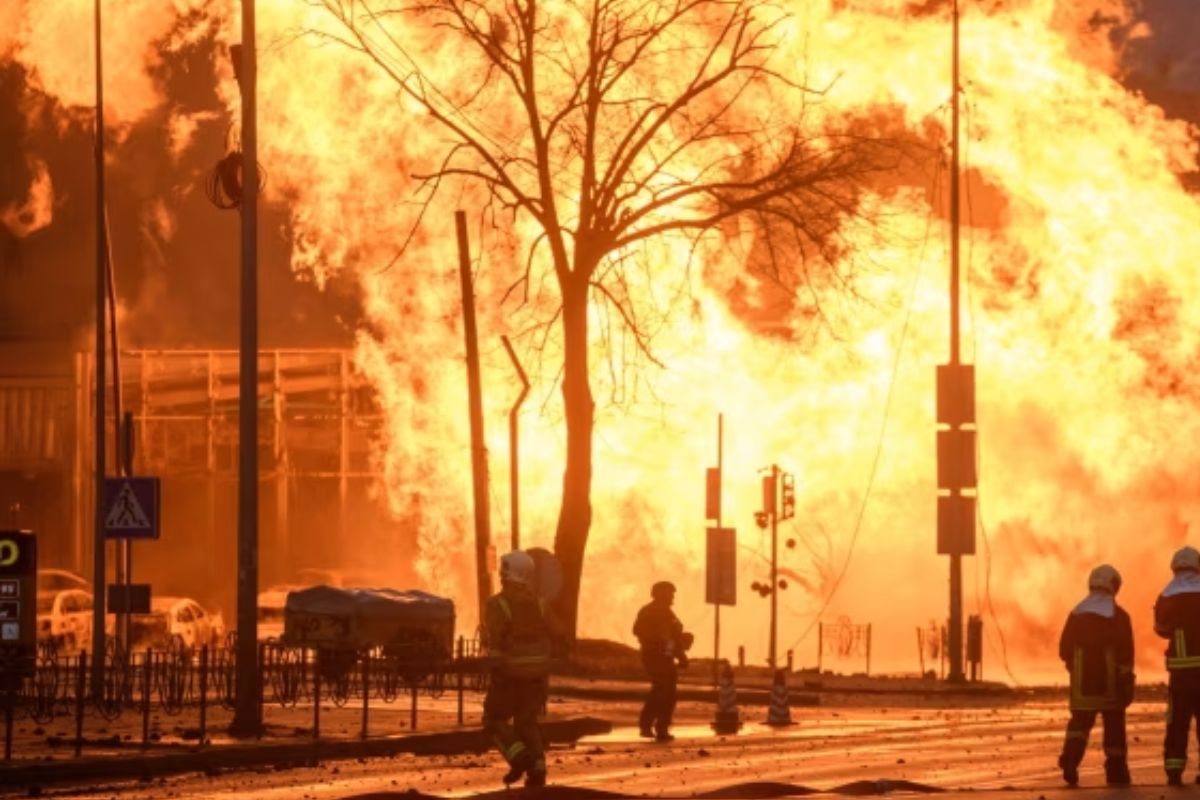 Russia Largest Airstrike on Ukraine