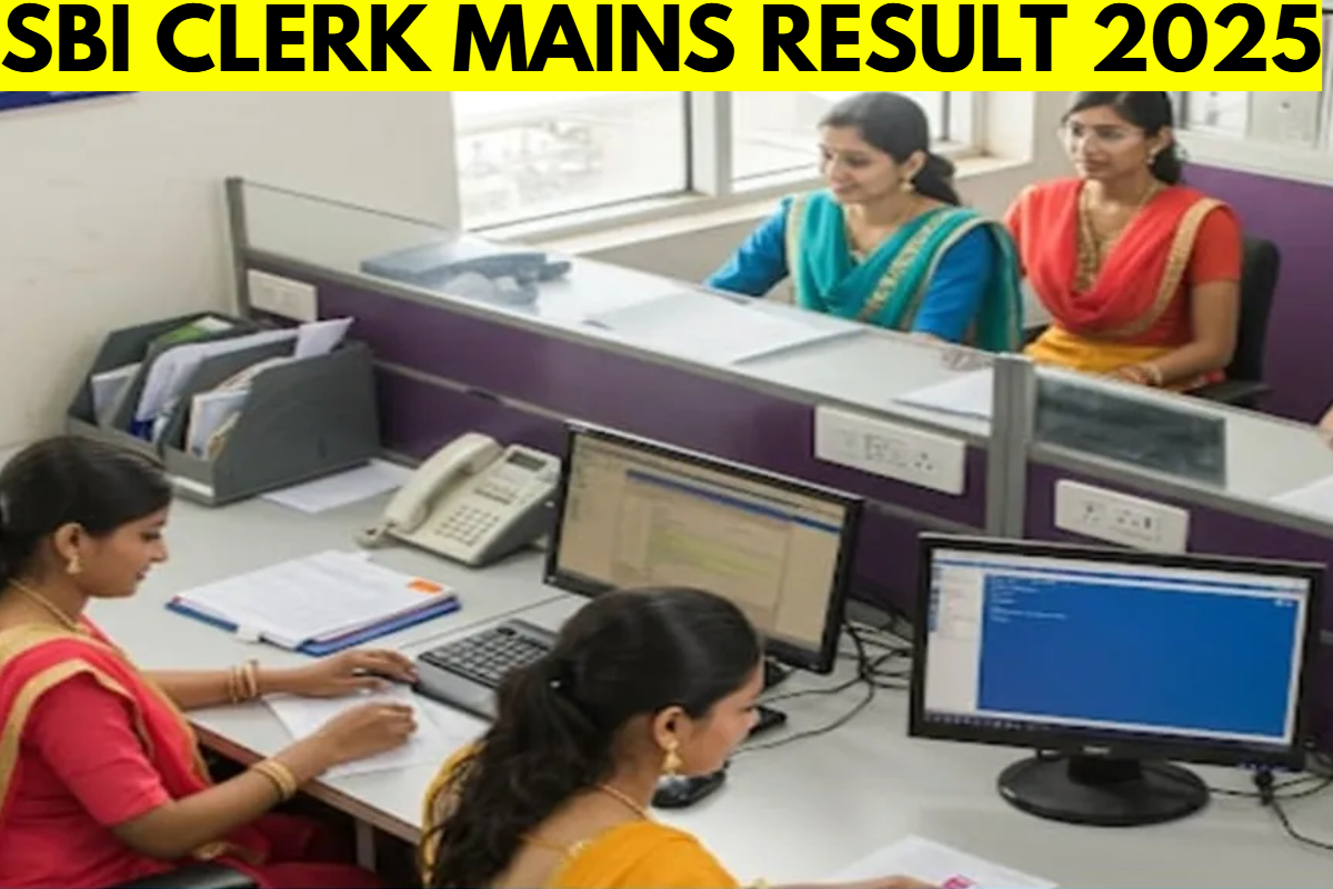 SBI CLERK MAINS RESULT 2025