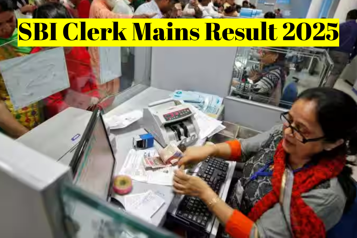 SBI Clerk Mains Result 2025