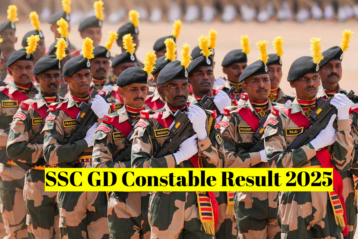 SSC GD Constable Result 2025