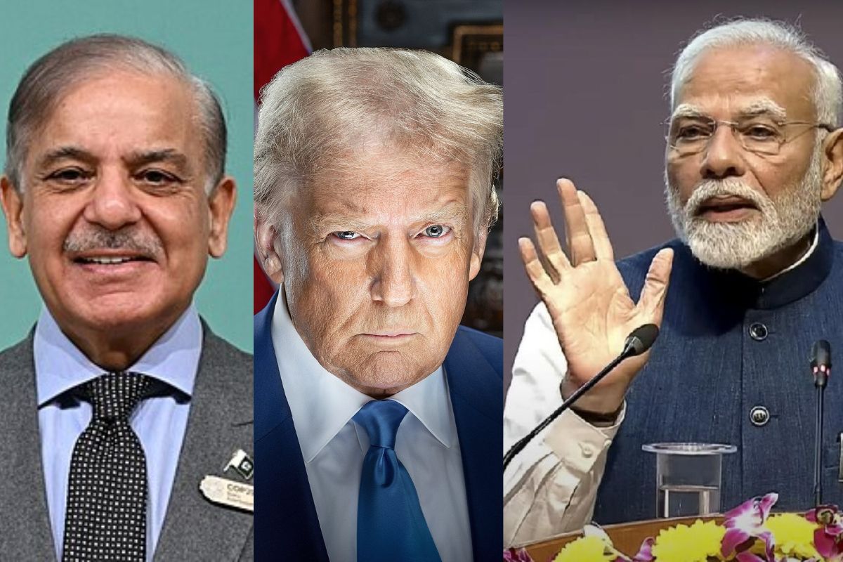 Shahbaz Sharif, Trump and PM Modi