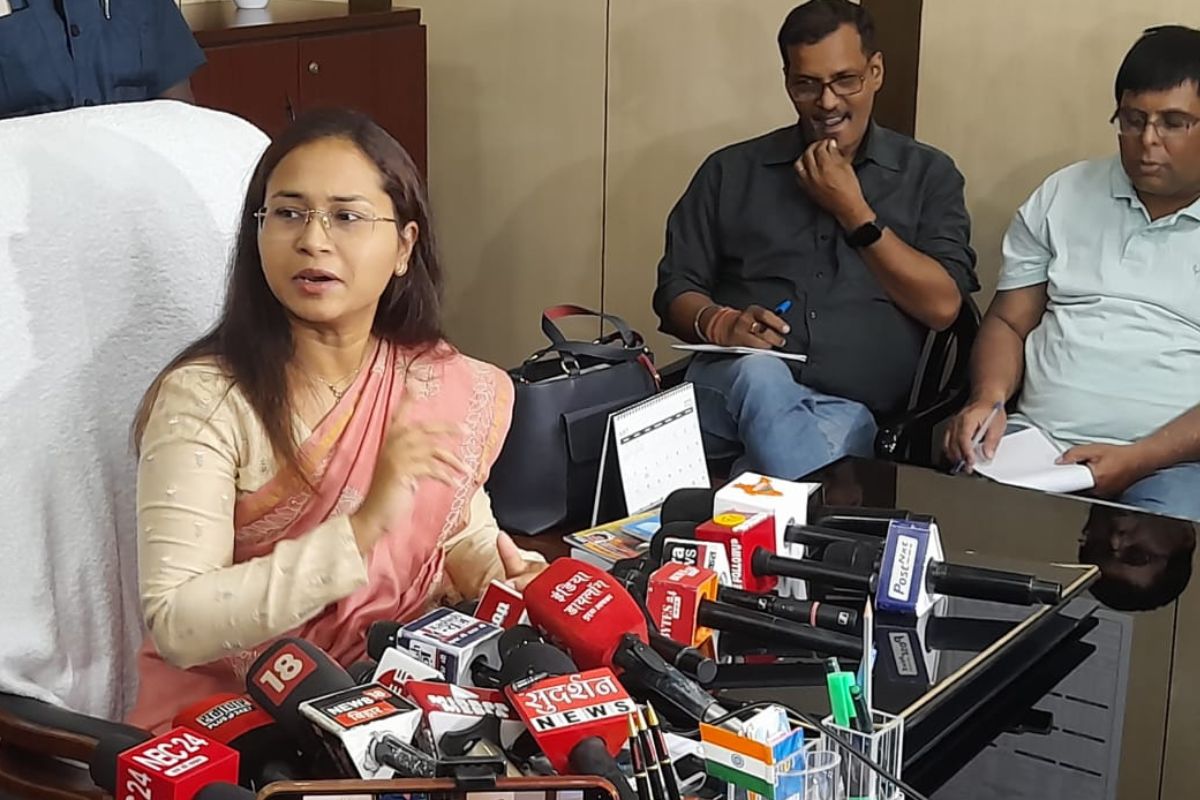 Shilpi Neha Tirkey press conference