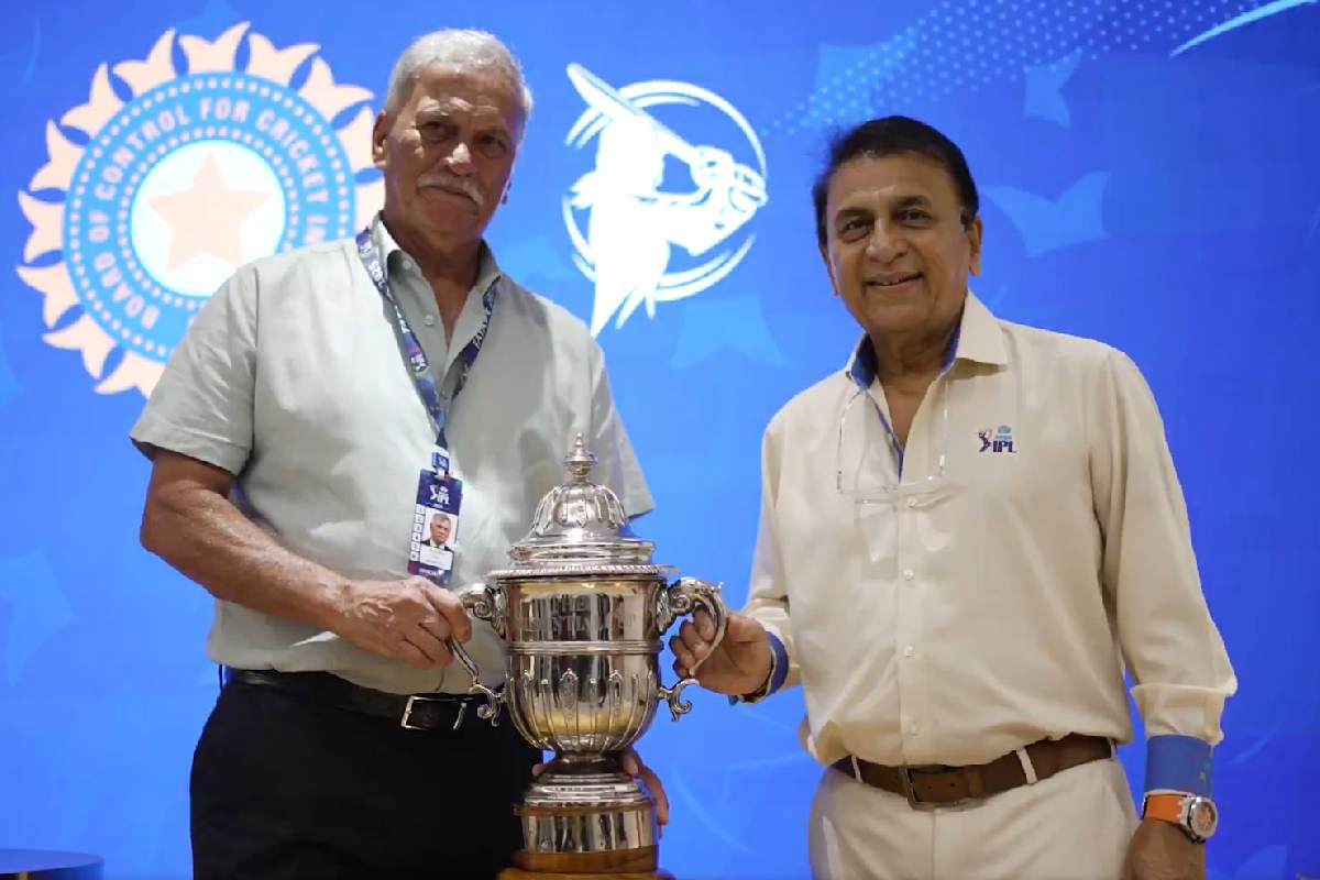 Sunil Gavaskar honored by BCCI