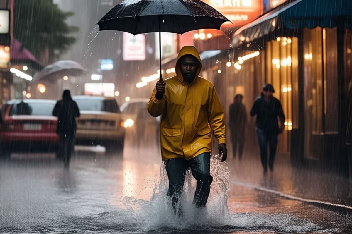 Heavy to very heavy rains