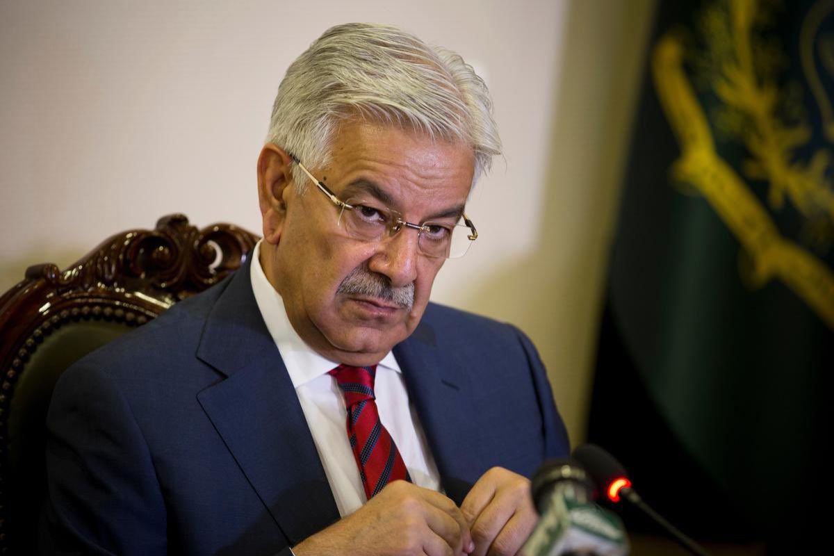 Pakistan defence minister khawaja