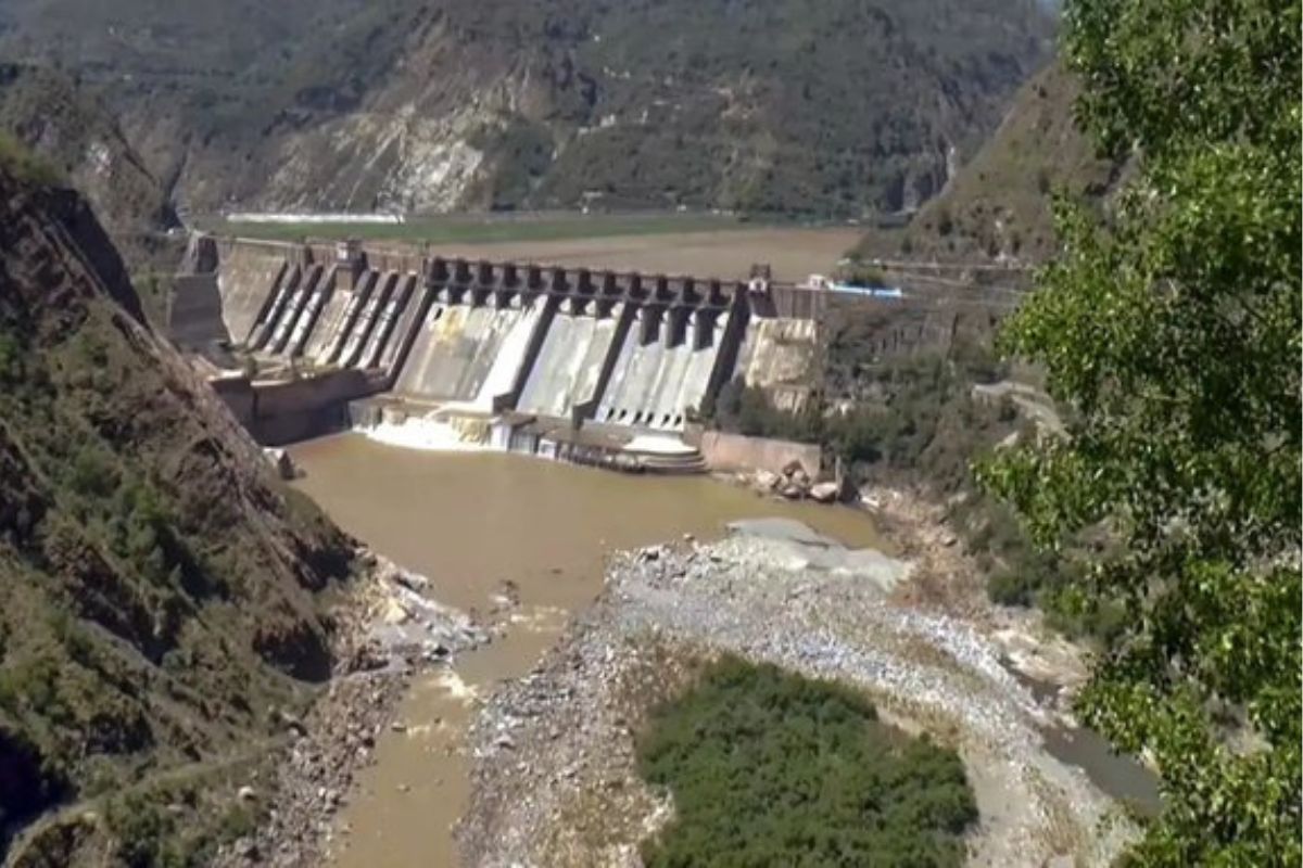 chenab river dam