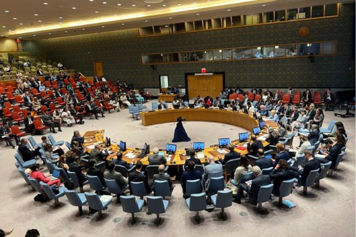 UNSC hold meeting