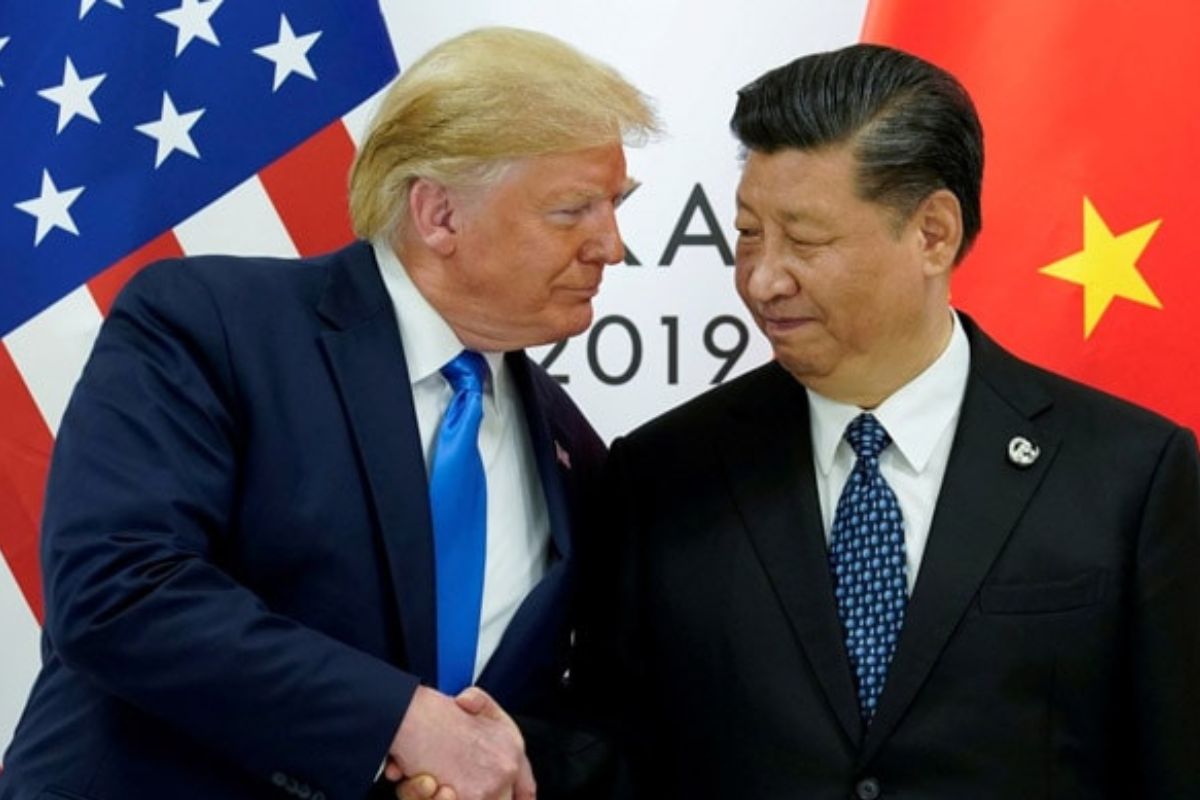 DONALD TRUMP and xi jinping