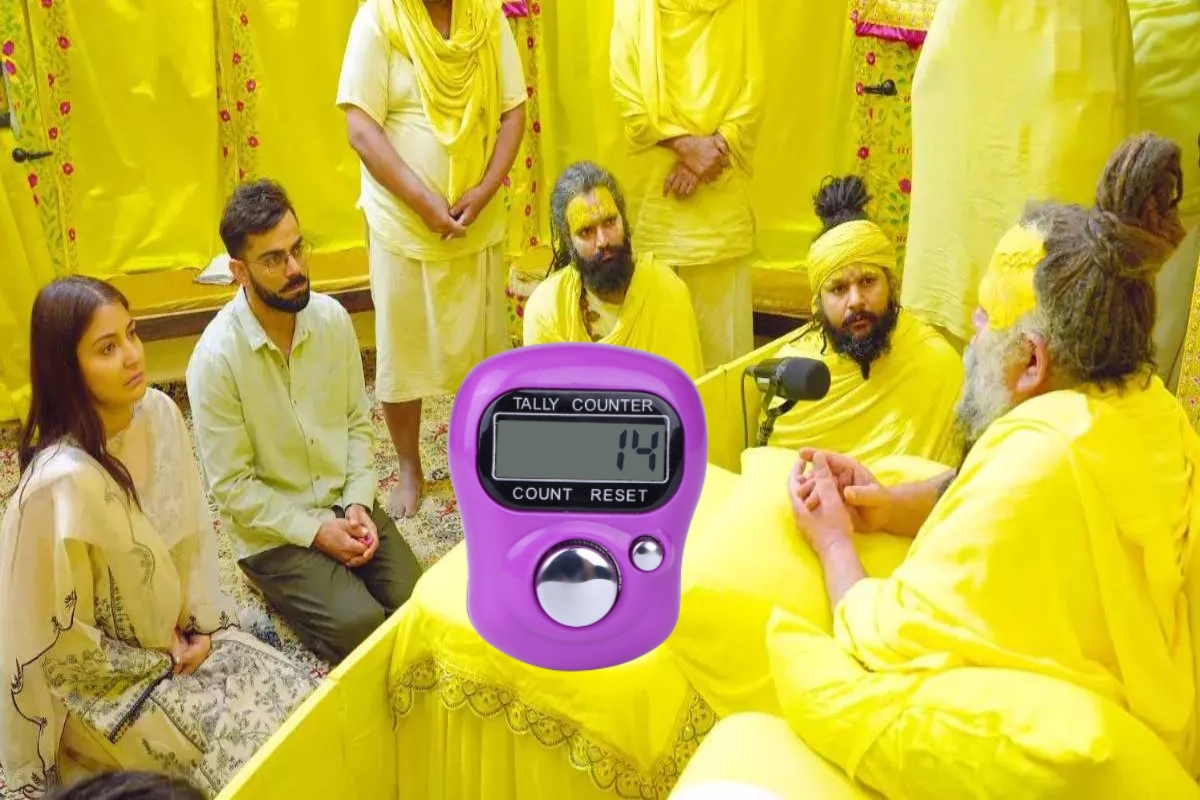 Virat Kohli Anushka Sharma Tally Counter Ring