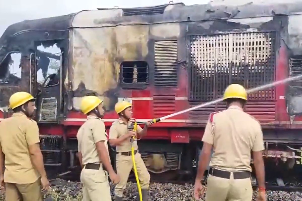 West Bengal Train Fire