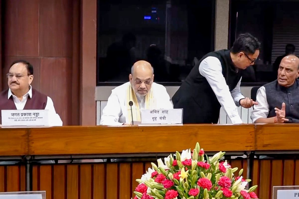 amit Shah held high level meeting