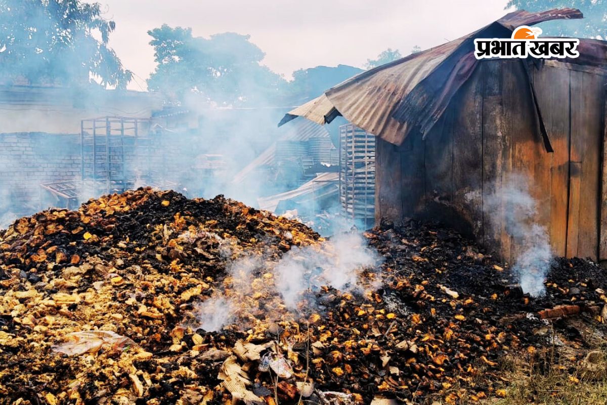 bokaro factory fire