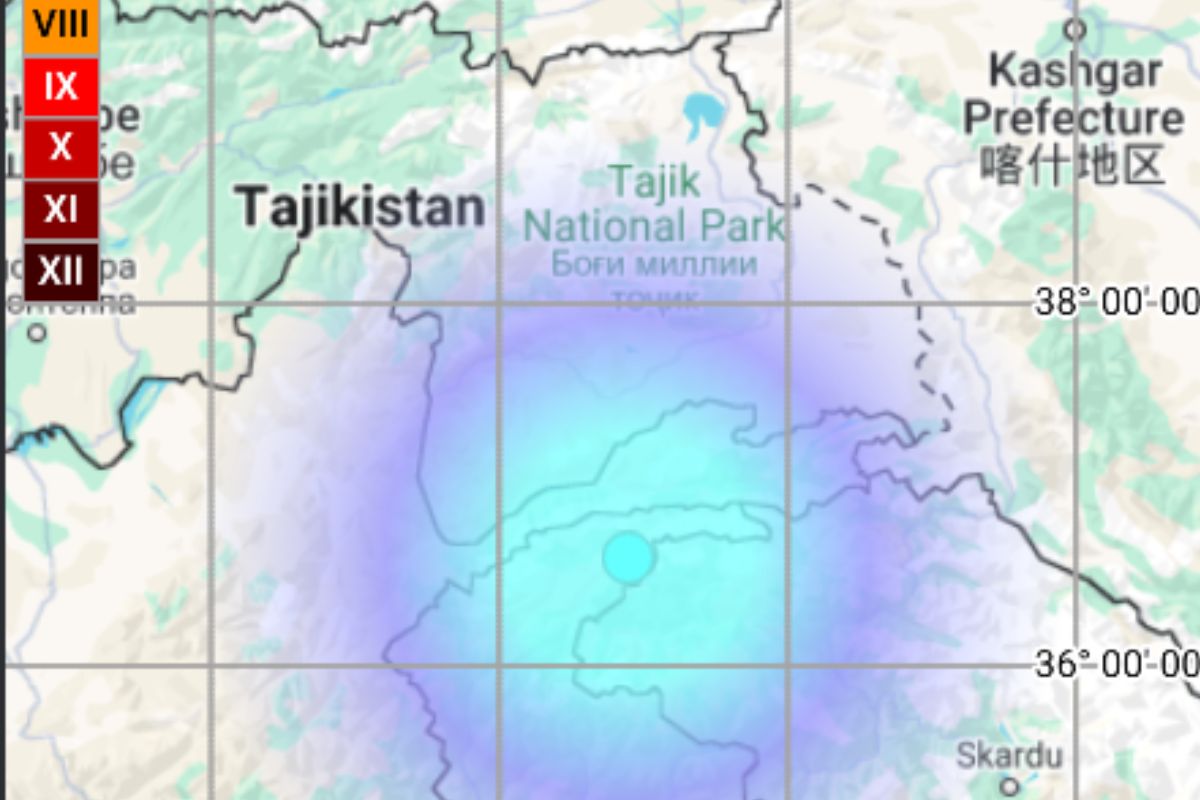 earthquake hit Pakistan