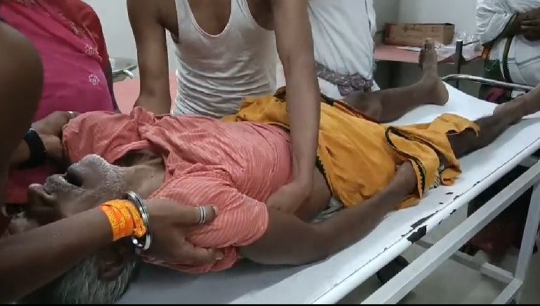 बज्रपात की चपेट में आने से वृद्ध की मौत