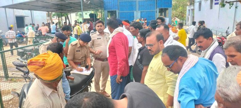 दुर्गावती से मजदूरी कर लौट रहे मजदूर को वाहन ने रौंदा, मौत