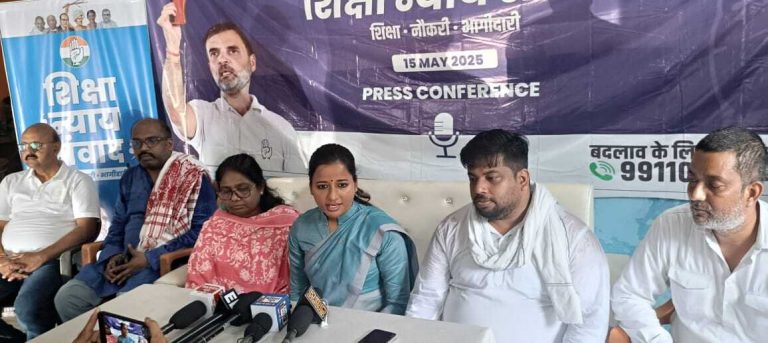 विकास कम चापलूसी व चाटुकारिता में व्यस्त हैं बिहार के आठ केन्द्रीय मंत्री: अम्बा