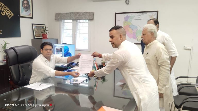 Jamshedpur news. मानगो वासियों को डिमना लेक से मिले पानी : सौरभ विष्णु