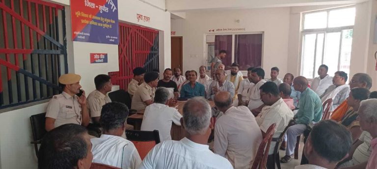 अपराध पर लगाम लगाना पहली प्राथमिकता – थानाध्यक्ष