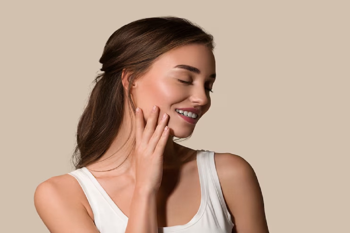 glowing skin