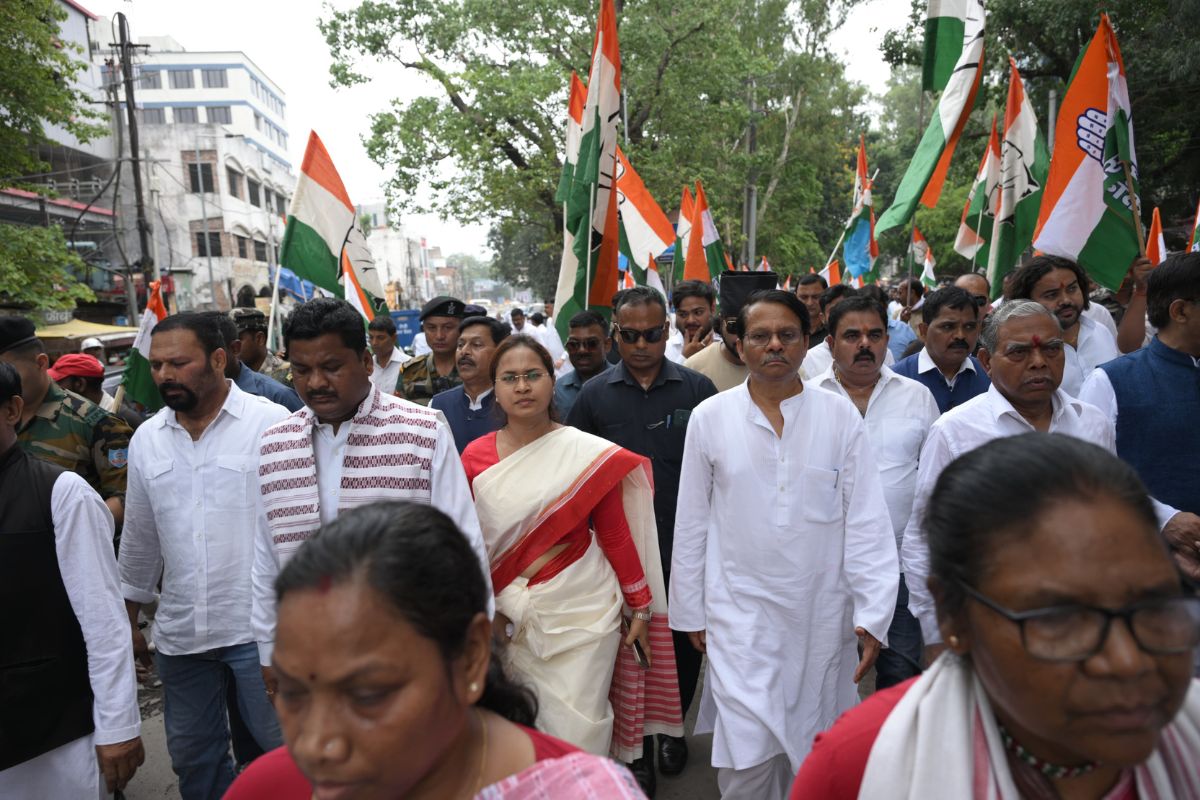 jharkhand congress march