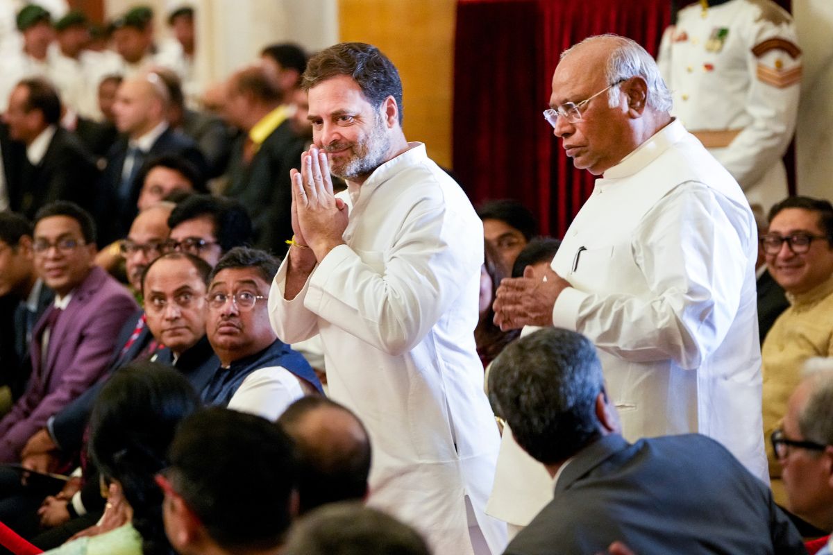 mallikarjun kharge Rahul Gandhi Bihar Visit