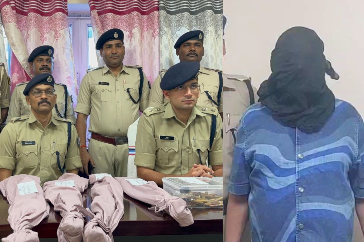 nalanda news| Akbar Malik was caught with a huge cache of weapons in Bihar, he used to send people abroad illegally