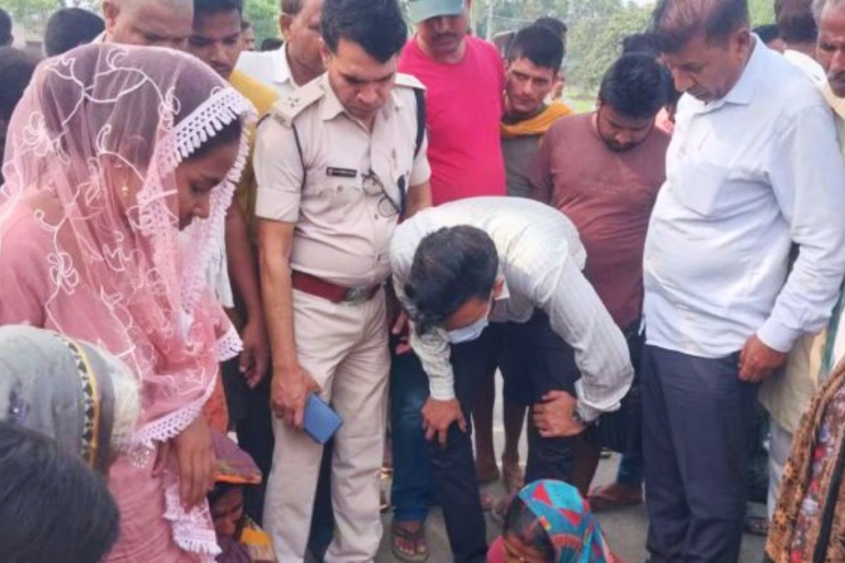saharsa crime news | A five-year-old innocent was killed in Bihar's Saharsa; angry villagers blocked the road