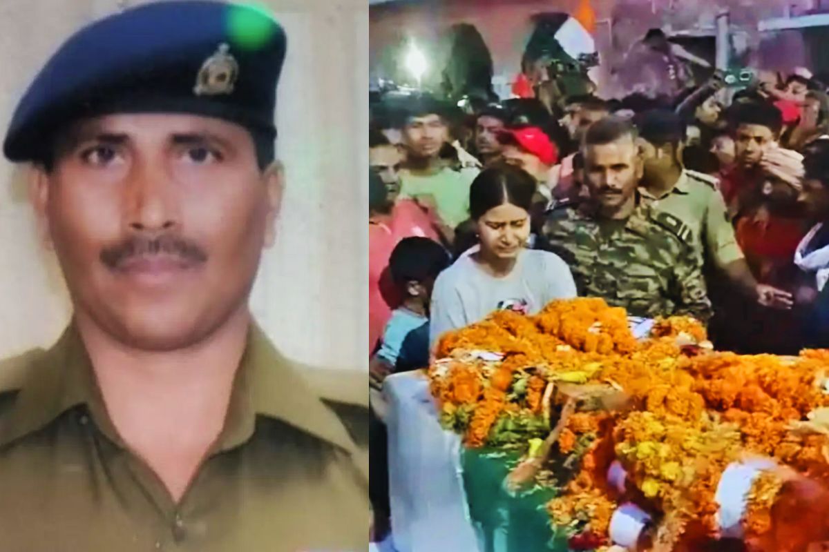 sujeet last funeral| Last farewell to JCO Sujeet Kumar who was martyred in Jammu and Kashmir, his wife gave an emotional message