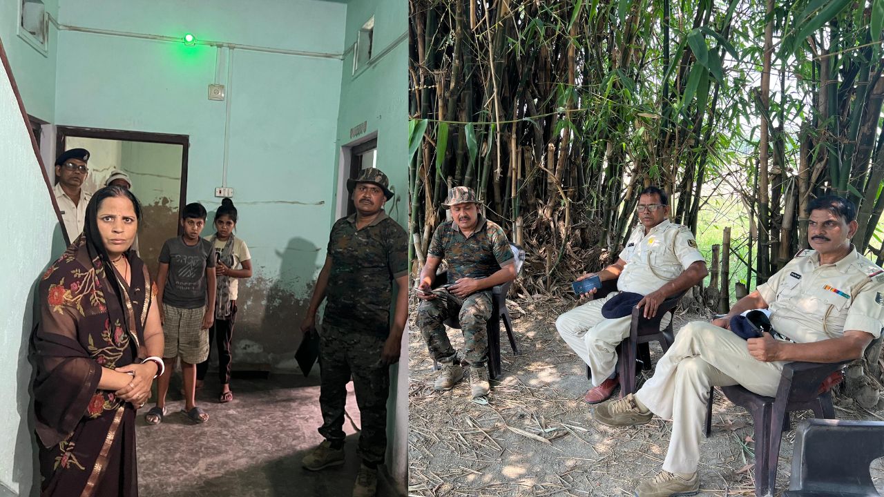 घटना के बाद पुलिस बल तैनात