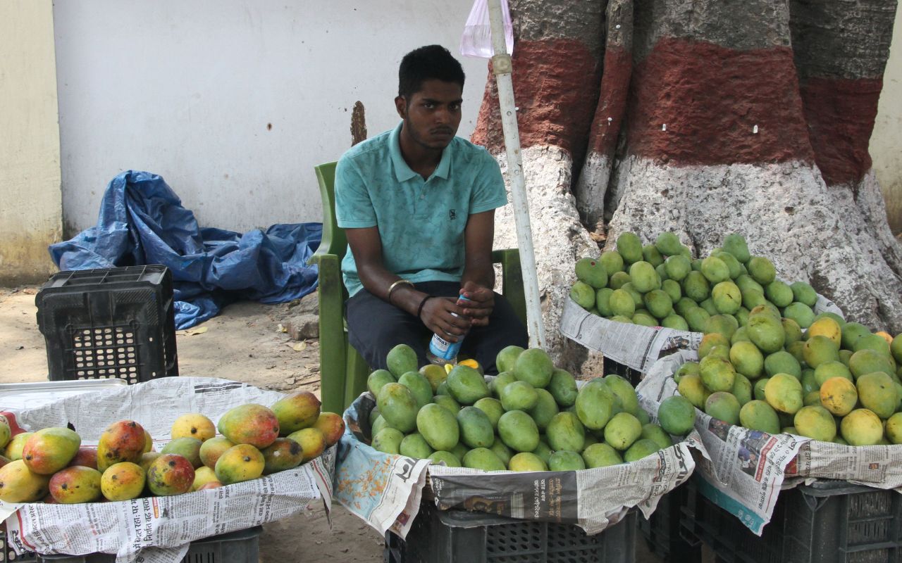भागलपुर के बाजार में आम