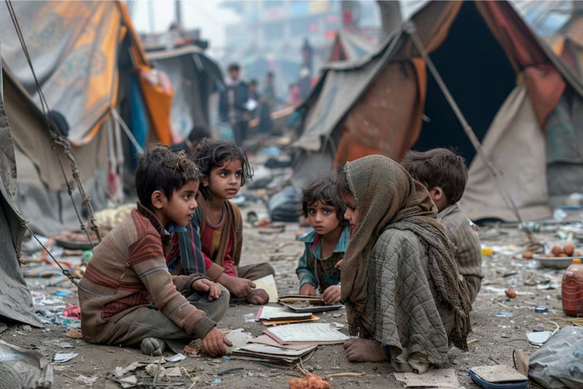 AI Image of Pakistan Poverty Crisis