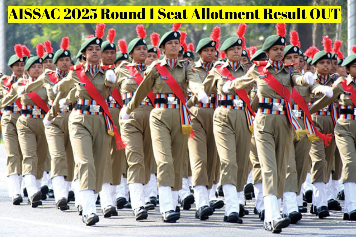 AISSAC 2025 Round 1 Seat Allotment Result OUT