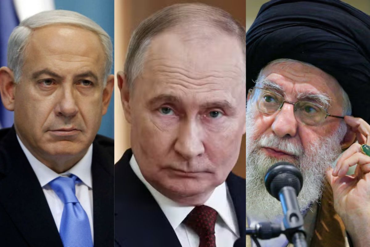 Benjamin Netanyahu, Vladimir Putin AND Ali Khamenei