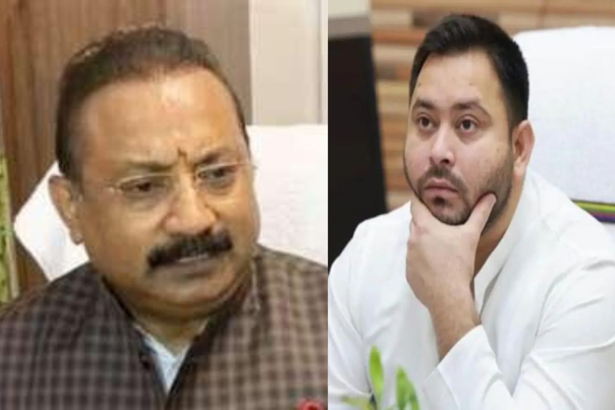 tejashwi yadav ashok chaudhary