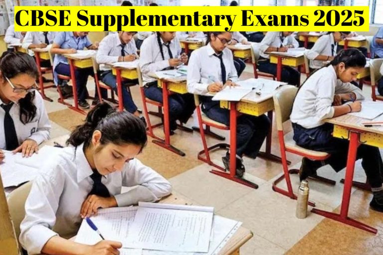 CBSE Supplementary Exams 2025: सीबीएसई 10वीं-12वीं सप्लीमेंट्री परीक्षा के लिए आवेदन का आखिरी मौका, यहां देखें आसान स्टेप्स