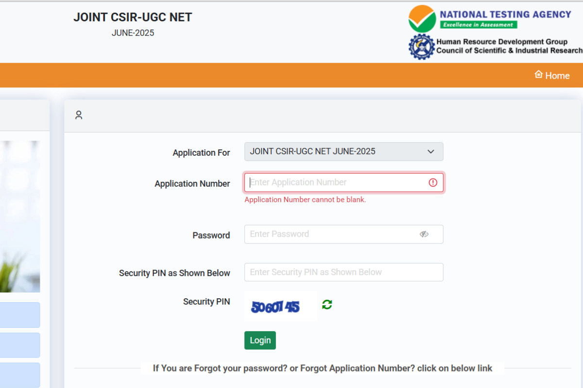 CSIR NET 2025 Registration
