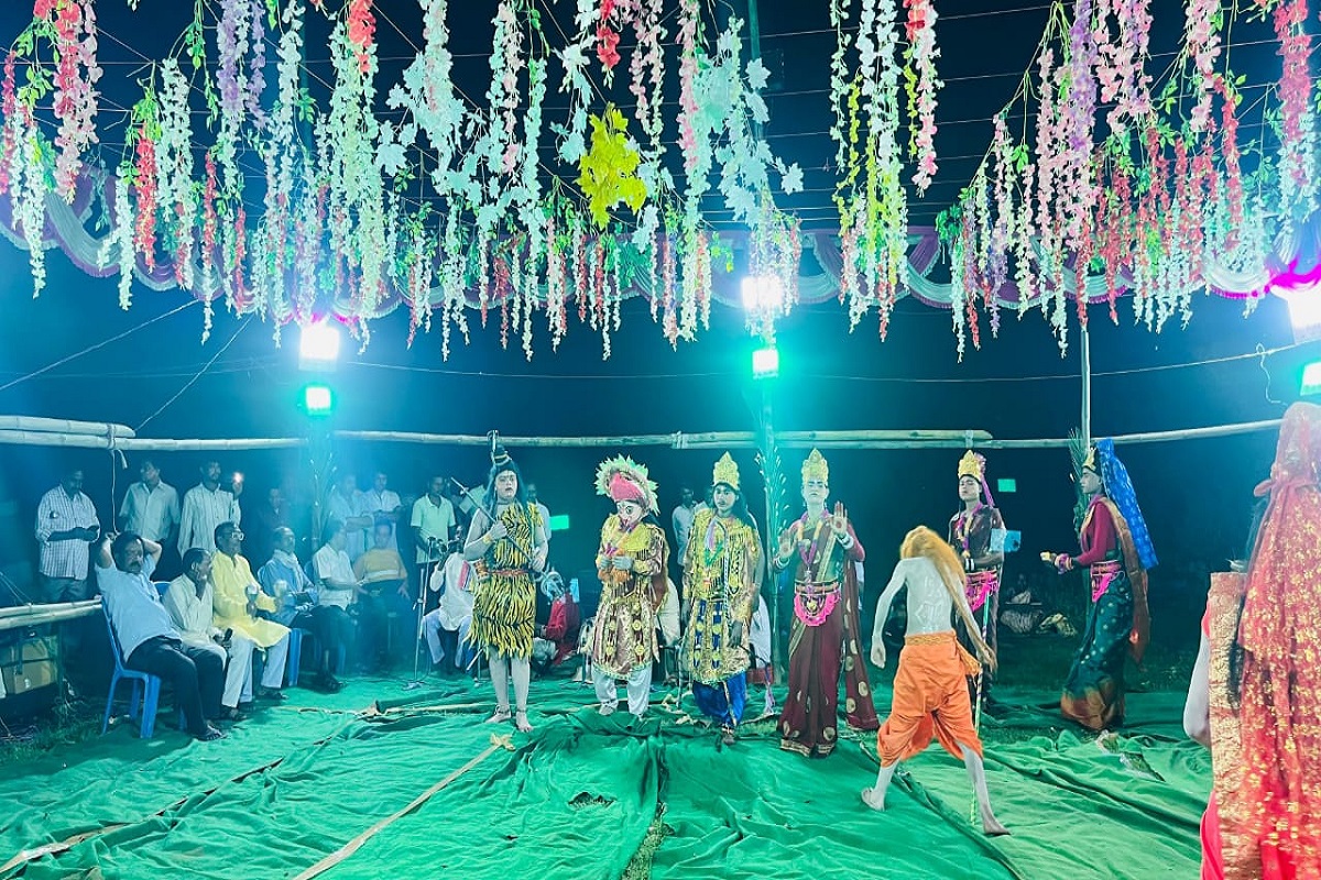 Chhau Dance in Masant Festival