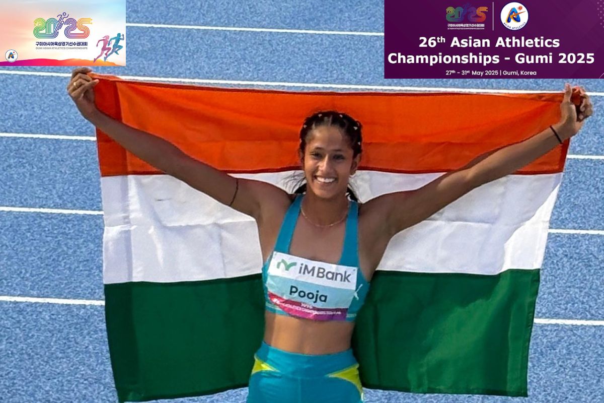 Indian Ends Asian Athletics championships 2025 with 24 Medals.