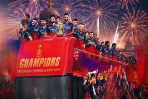 RCB Victory Parade after Winning IPL 2025 in Bengaluru.