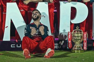 RCB Star Virat Kohli after winning IPL 2025