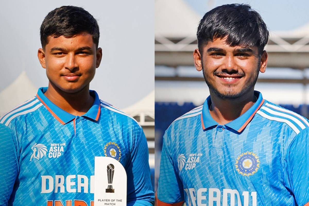 Vaibhav Suryavanshi and Ayush Mhatre.