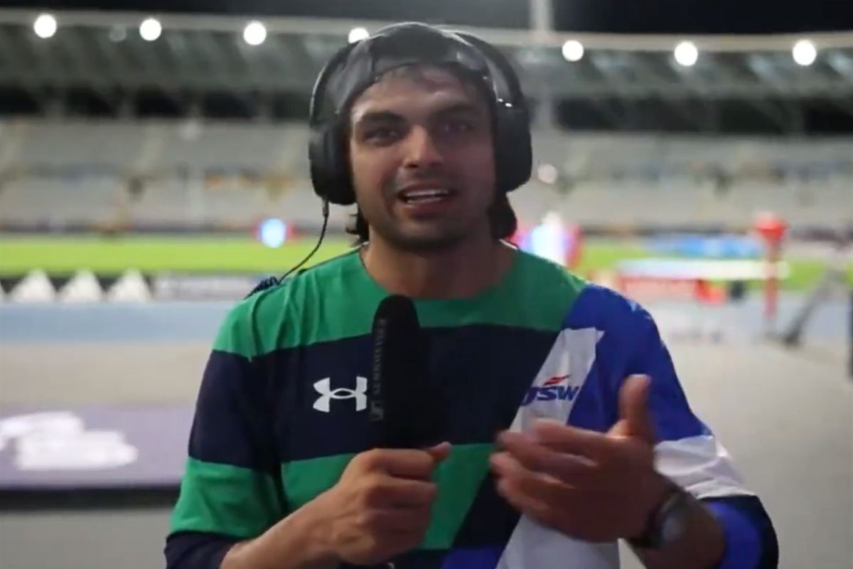 Neeraj Chopra on 90 Meter Throw in Javelin.