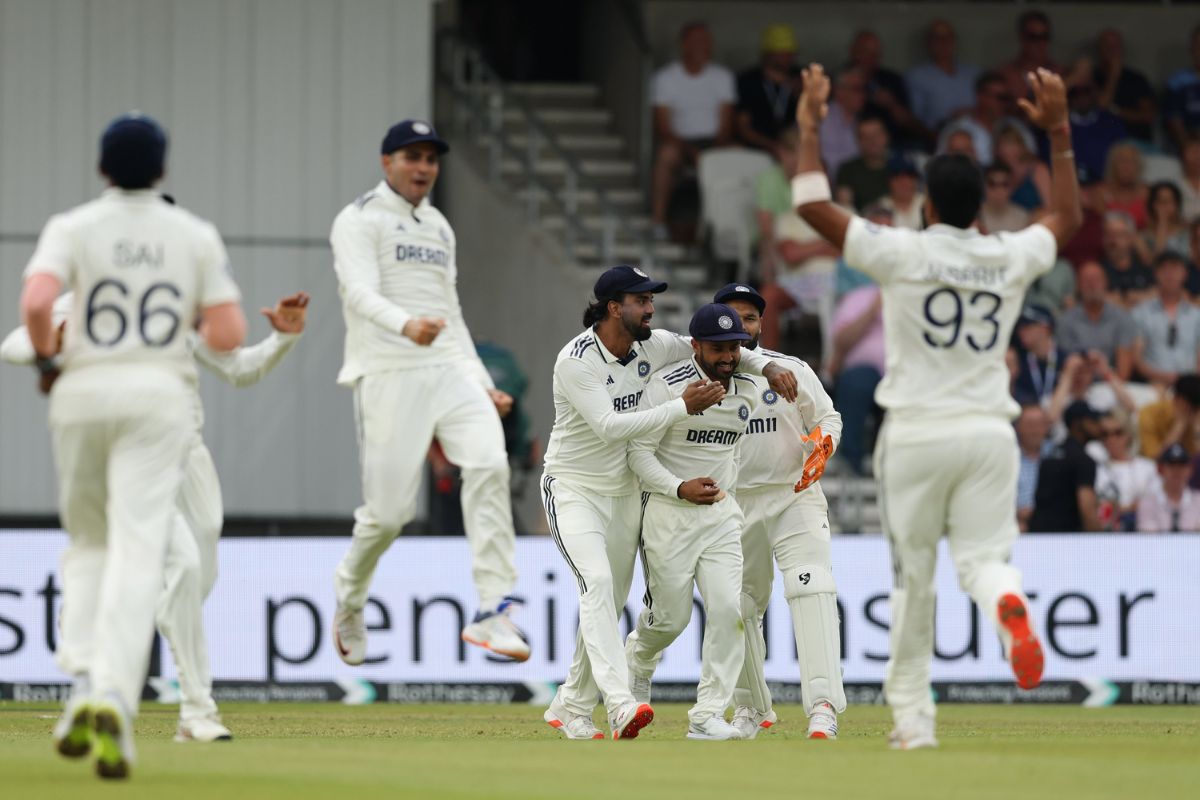 IND vs ENG Jasprit Bumrah Celebrates Wicket.